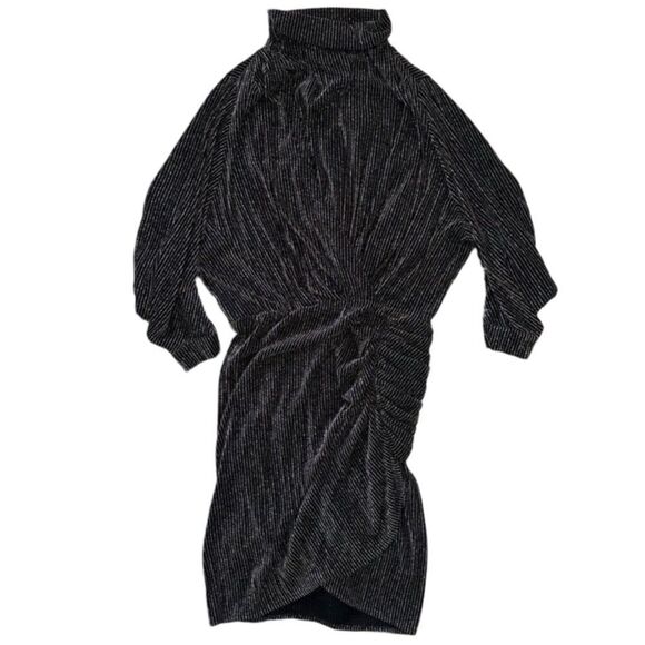 IRO Absalon Ruched Metallic Dress - Picture 1 of 10